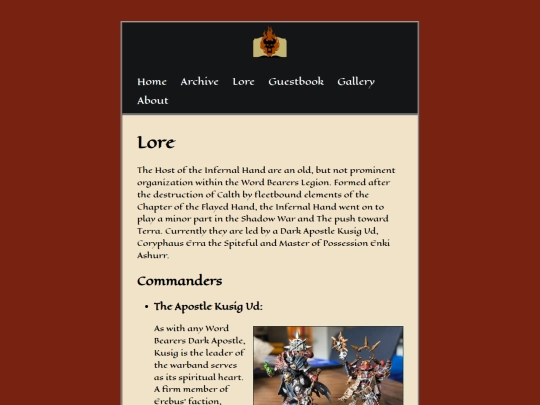 lore screenshot