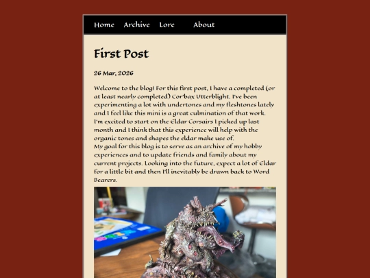 posts/2026-03-26-First-Post screenshot