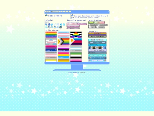 stampspage screenshot
