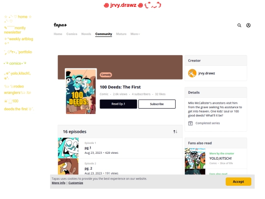 comics/100deedsthefirst/100deedsthefirst screenshot