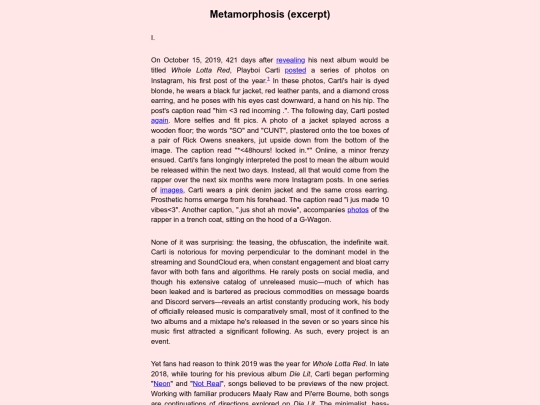 metamorphosis-excerpt screenshot