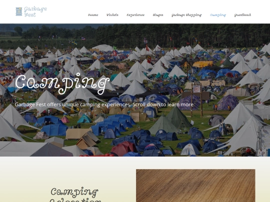 Camping screenshot