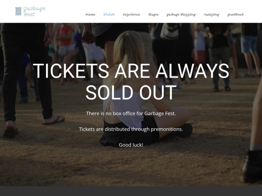 Tickets screenshot