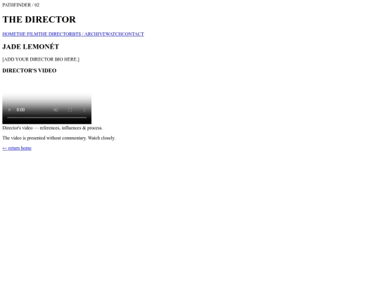 director screenshot