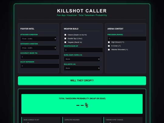 KolluseumProbabilities screenshot