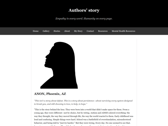 Read-the-authors-story screenshot