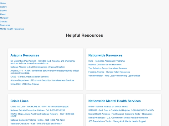 resources screenshot