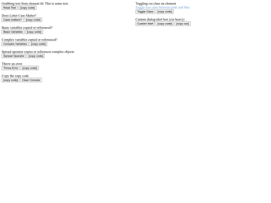 js-snippets screenshot