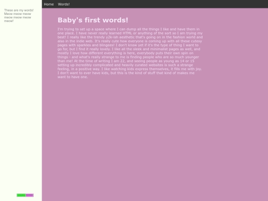 words screenshot