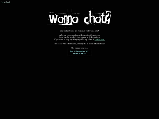 contact screenshot