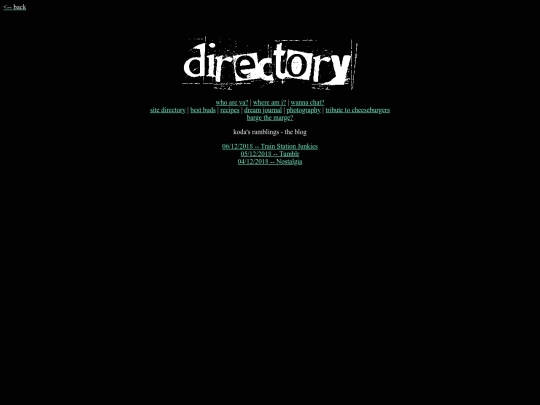 directory screenshot