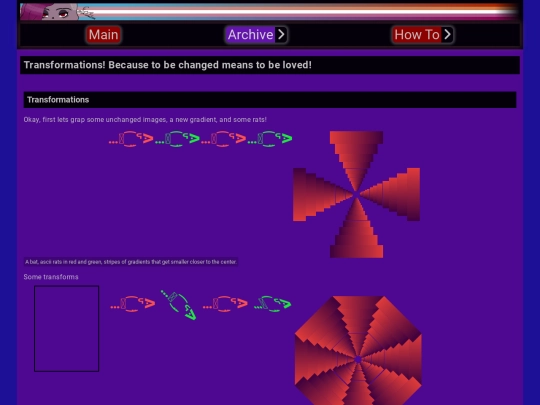 archive/transformations screenshot