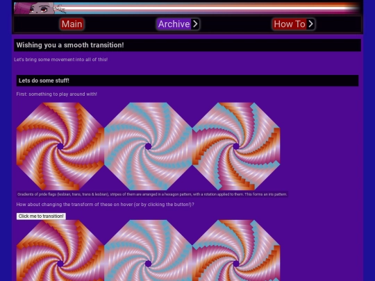 archive/transitions screenshot