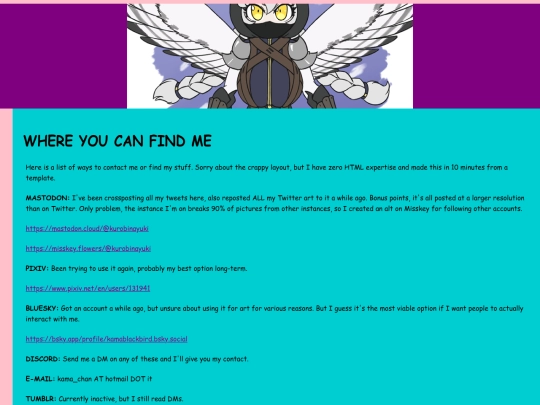 linkpage screenshot