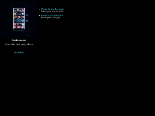 vending-machine screenshot
