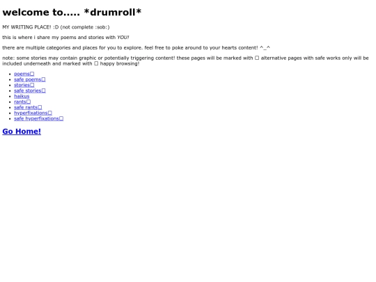 writing screenshot