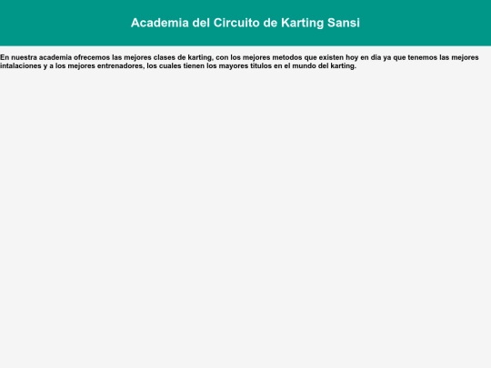 proyecto/nuestraacademia screenshot