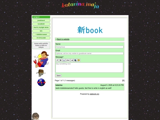kulalisteraamat screenshot