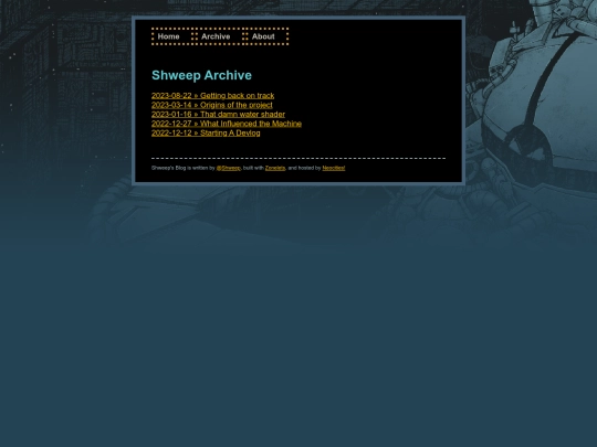 archive screenshot