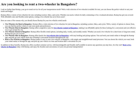 are-you-looking-to-rent-a-two-wheeler-in-bangalore screenshot