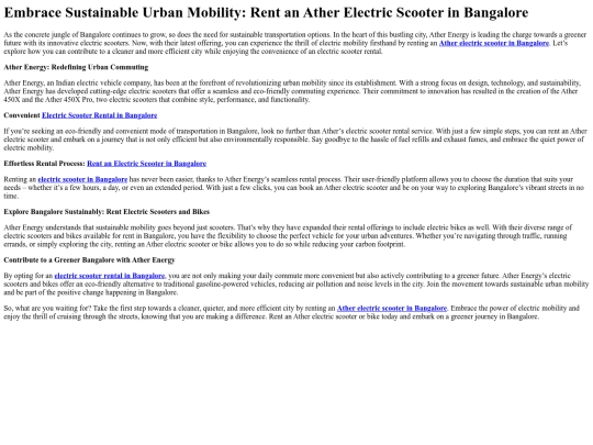 embrace-sustainable-urban-mobility-rent-an-ather-electric-scooter-in-bangalore screenshot