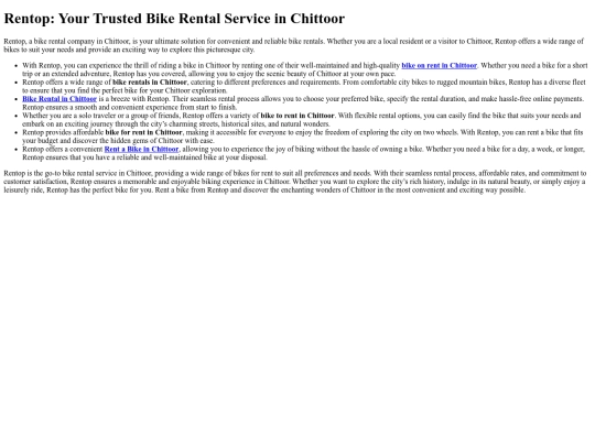 rentop-your-trusted-bike-rental-service-in-chittoor screenshot