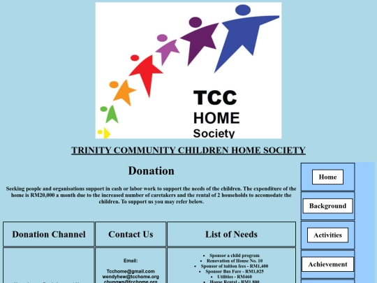 donation screenshot