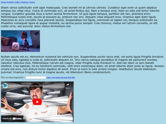 Group Project Prototype/InariIndex screenshot