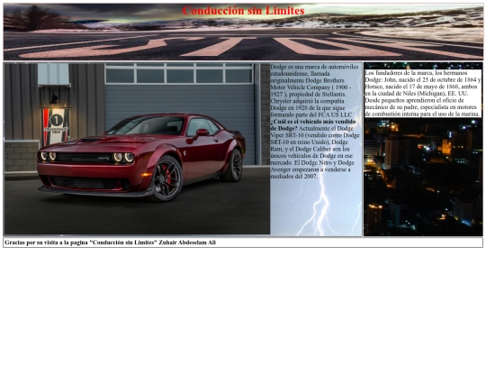 html/dodge screenshot