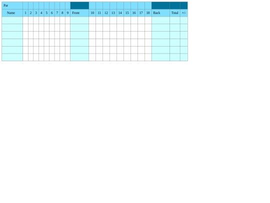 4.14-scorecard-assignment/disc-golf screenshot