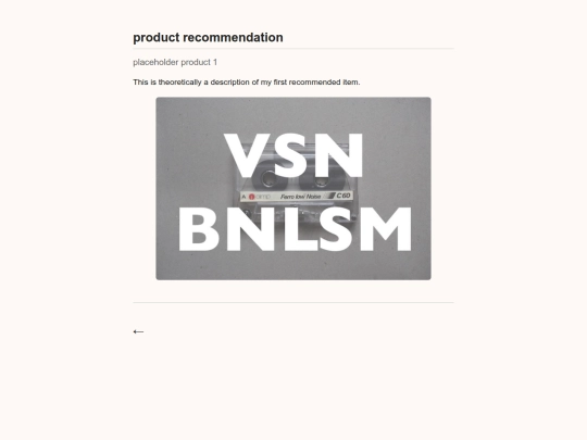 products screenshot