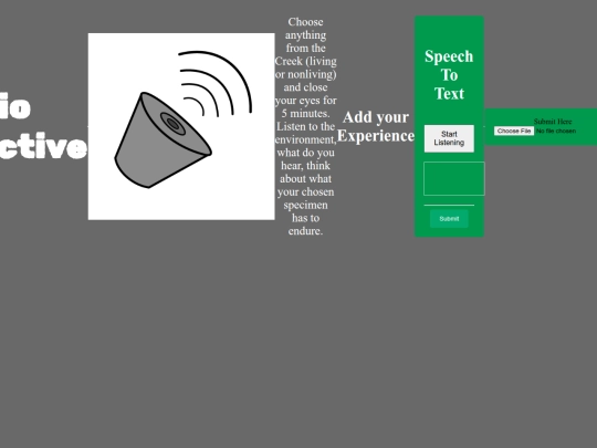 Listening screenshot