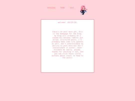 blog screenshot