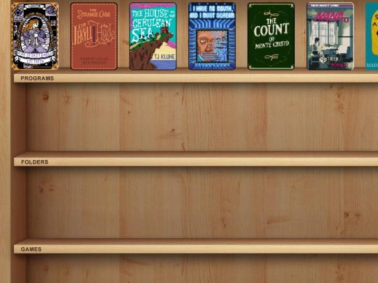 library screenshot
