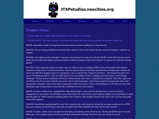 creatorsnotes screenshot