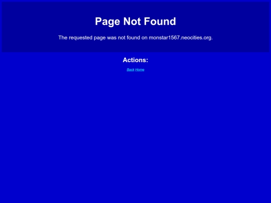 not_found screenshot