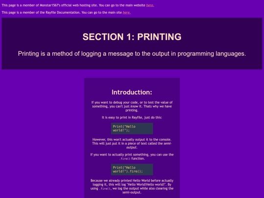 rayfile/s1-printing screenshot