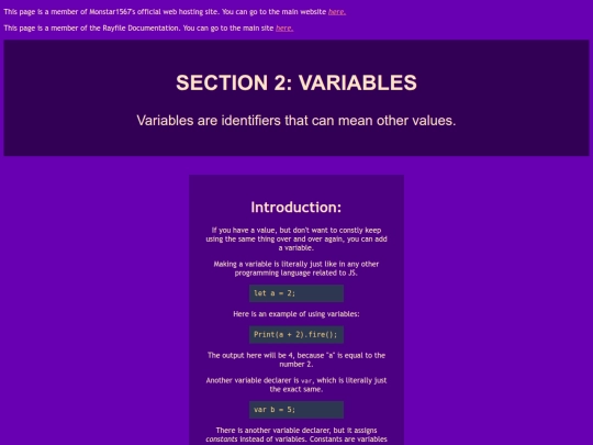 rayfile/s2-variables screenshot