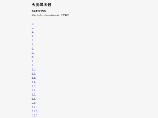 HamOnRye screenshot