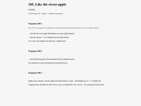 Sappho105 screenshot