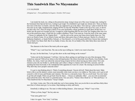 ThisSandwichHasNoMayonnaise screenshot
