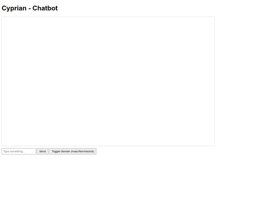 cyprianist screenshot