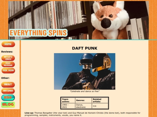 artists/daftpunk screenshot