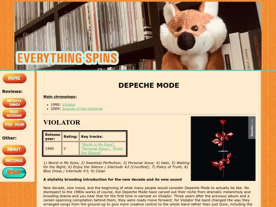 artists/depechemode screenshot