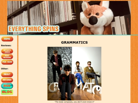 artists/grammatics screenshot