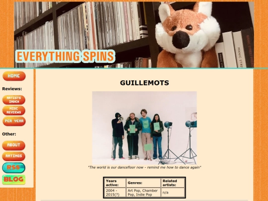 artists/guillemots screenshot