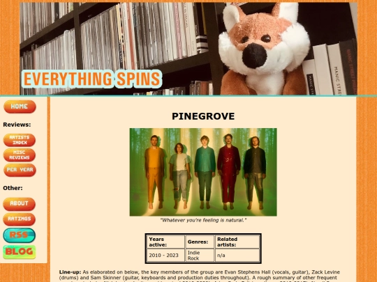 artists/pinegrove screenshot