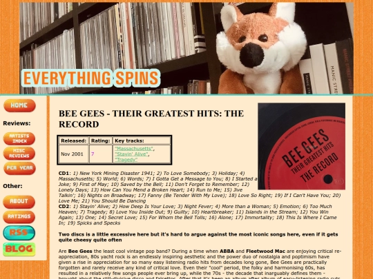 artists/short/beegees screenshot