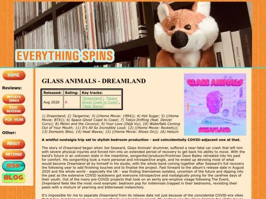 artists/short/glassanimals screenshot