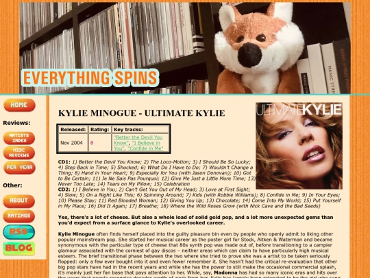 artists/short/kylie screenshot